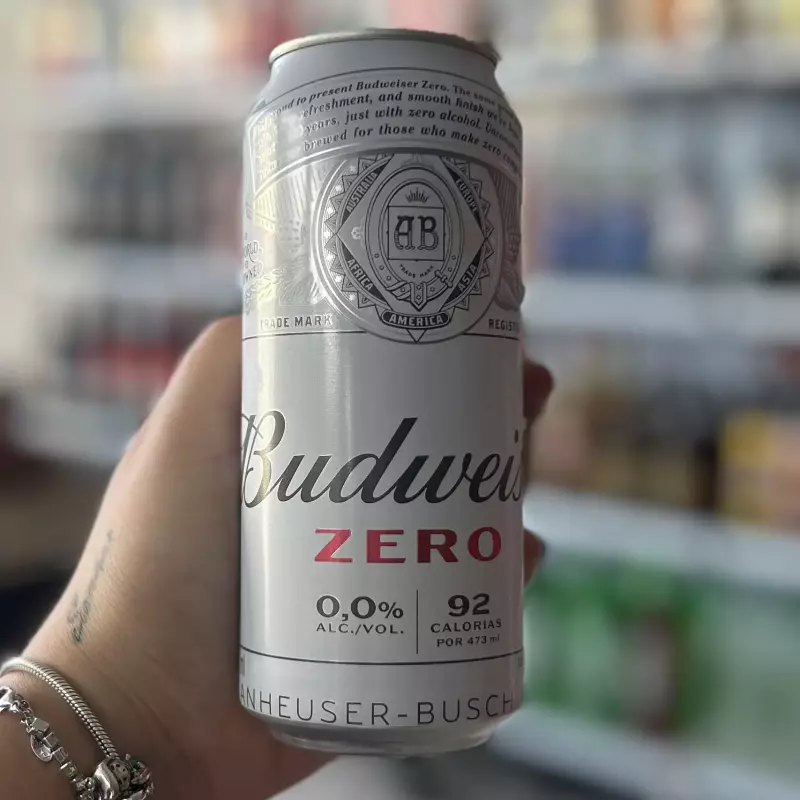 BUDWEISER ZERO ALCOOL LATAO 473ML