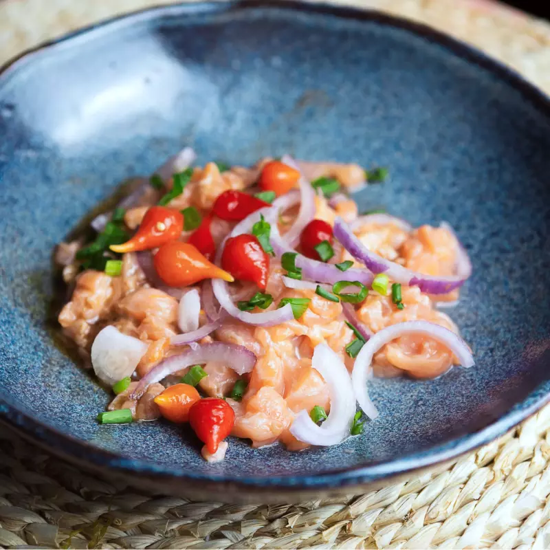 Ceviche De Salmão
