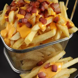 Batata Fritz com queijo ...