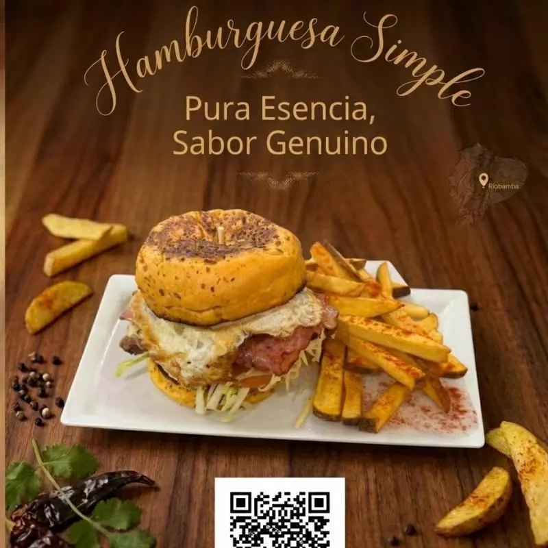 Hamburguesa de Carne o Pollo