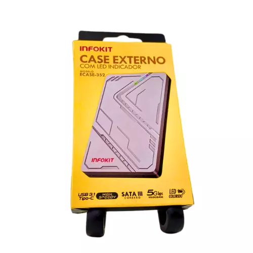 CASE P/HD INFOKIT C/LED ECASE-352