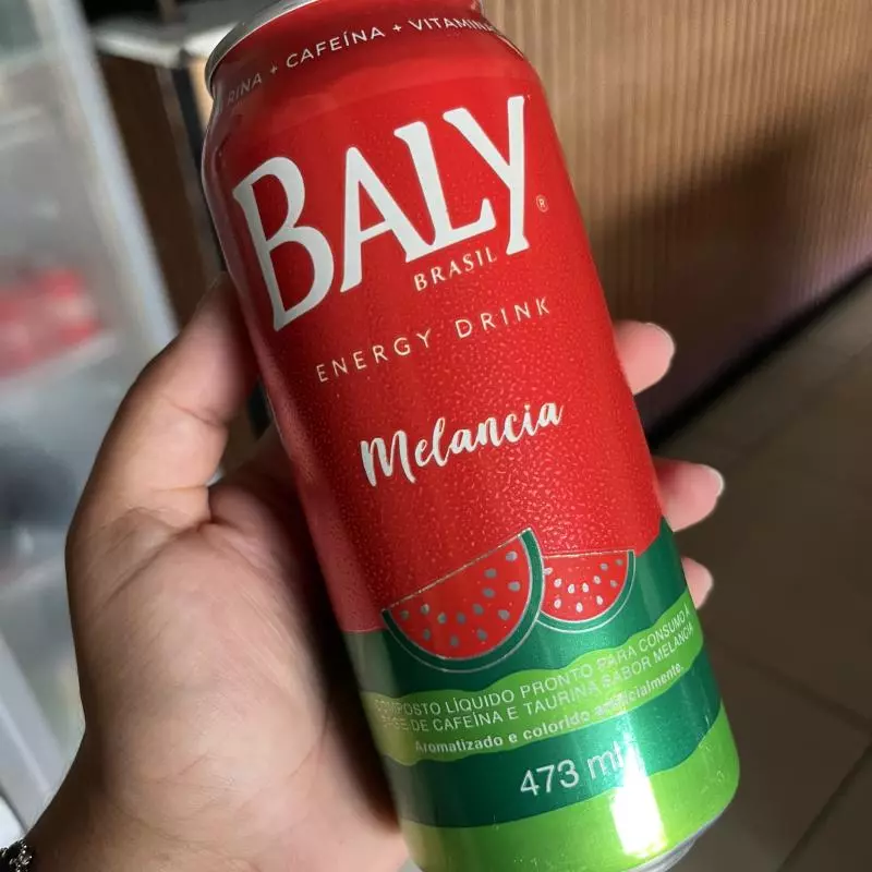 Energético de melancia lata