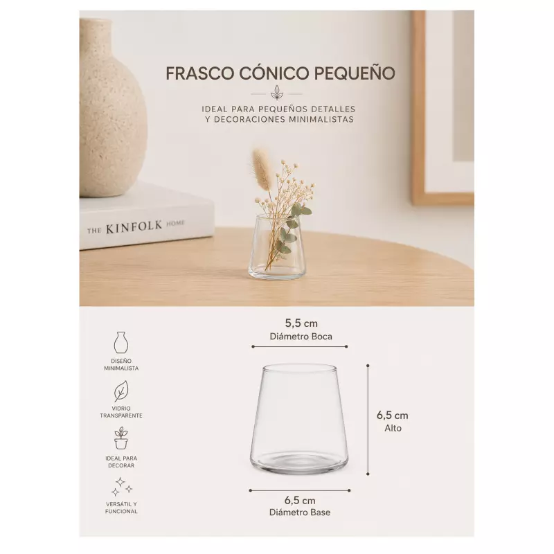FLORERO CONICO XS