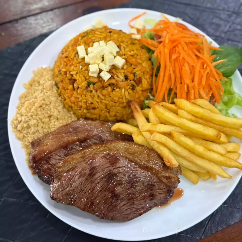 BAIÃO DE DOIS C/ PICANHA GRILL IND.