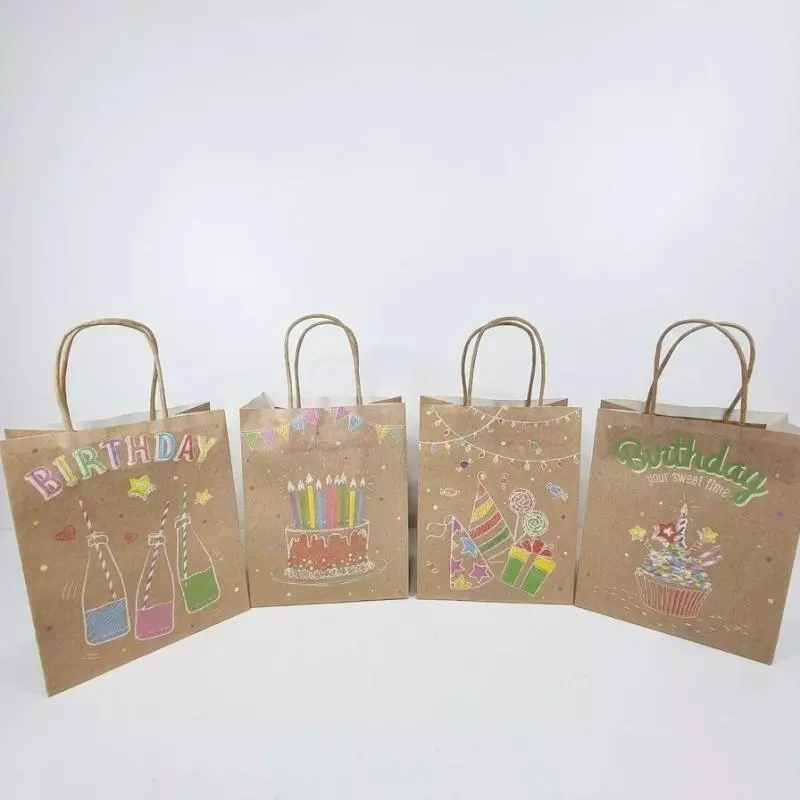 3043 BOLSAS KRAFT CON DISEÑO