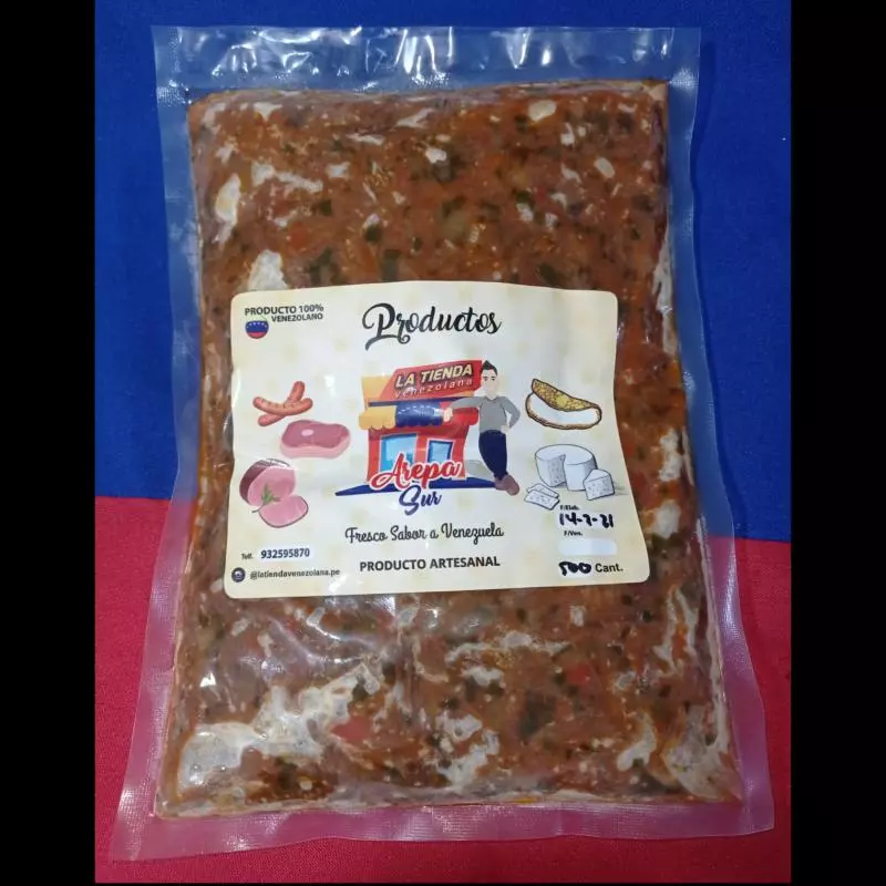 Carne mechada y aliñada 500g