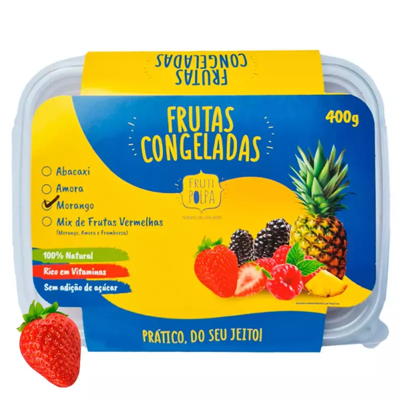 Morango (Fruta) Pote 400g