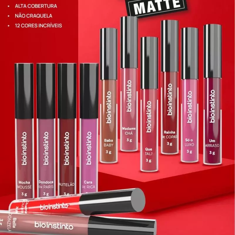 Batom líquido Mate 3g