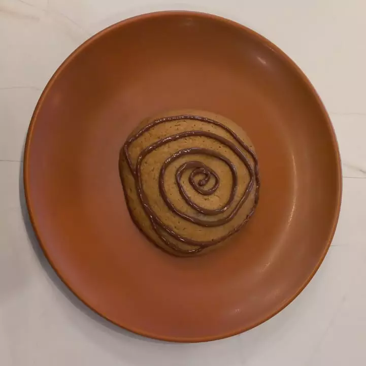 COOKIE DE BAUNILHA COM CHOCOLATE