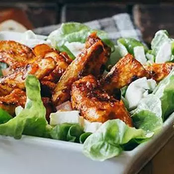 Ensalada pollo BBQ