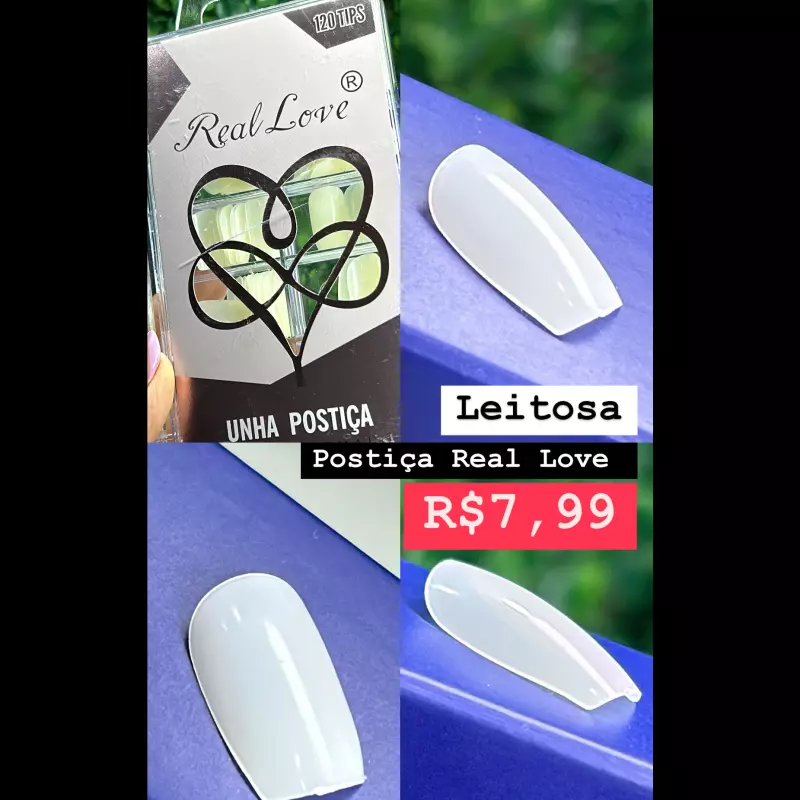 Postiça R.Love Leitosa Larga COD:15