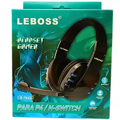 HEADSET GAMER LEBOSS LB-FN606