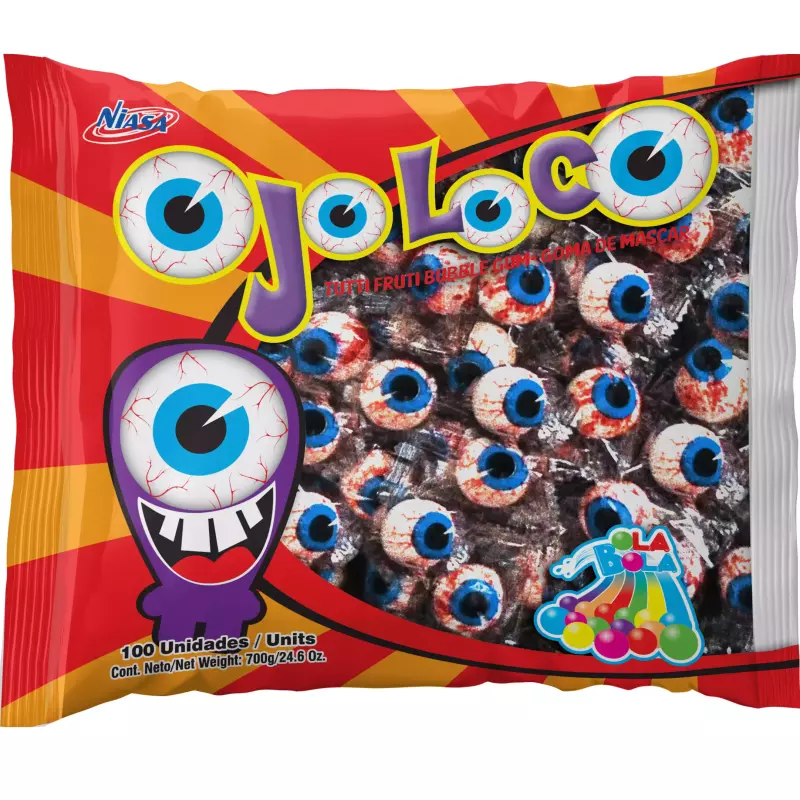 Ojo loco chicle