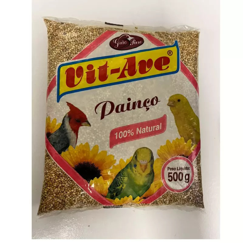RAÇÃO PÁSSARO PAINÇO VIT AVE 500G