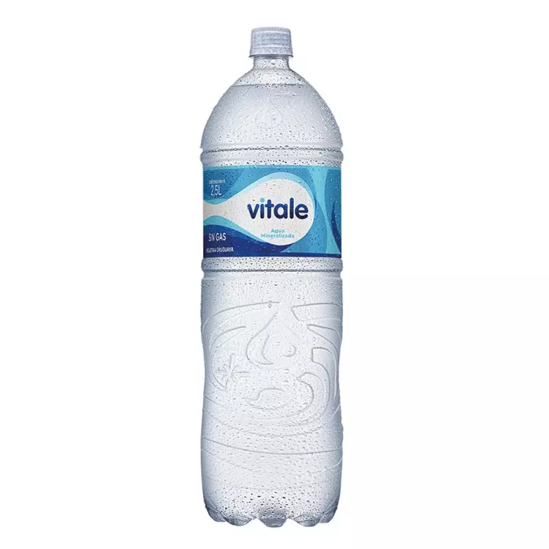 Agua mineral vitale 625 ml sin gas