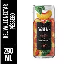 SUCO PESSEGO DELVALLE LATA