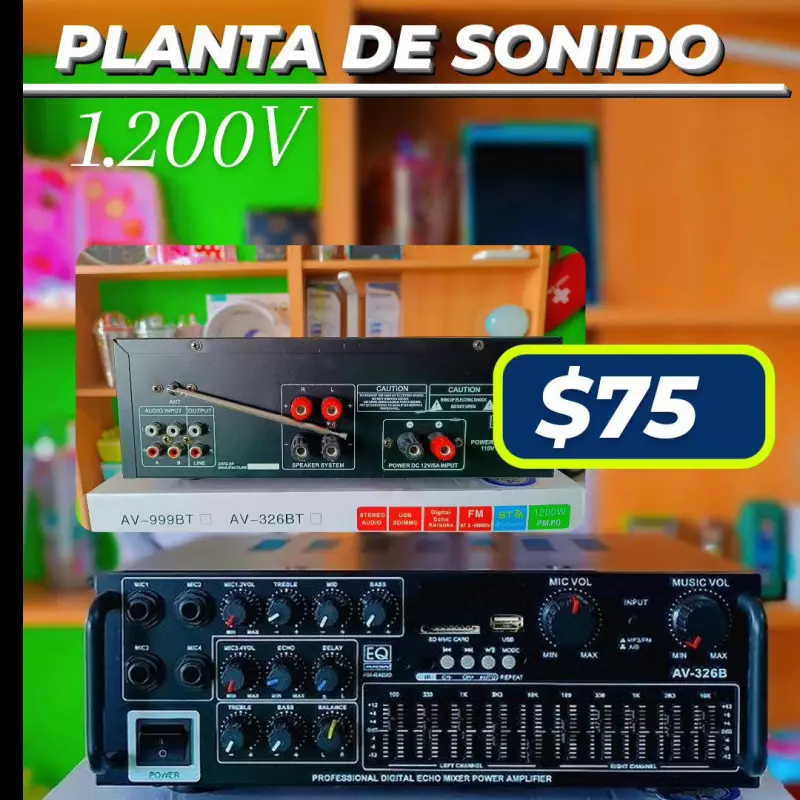Planta de sonido