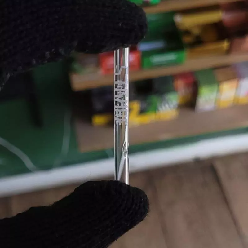 PITEIRA DE VIDRO SIMPLES 5mm x 5cm