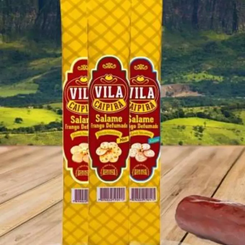 SALAME FRANGO VILA CAIPIRA 0,400G