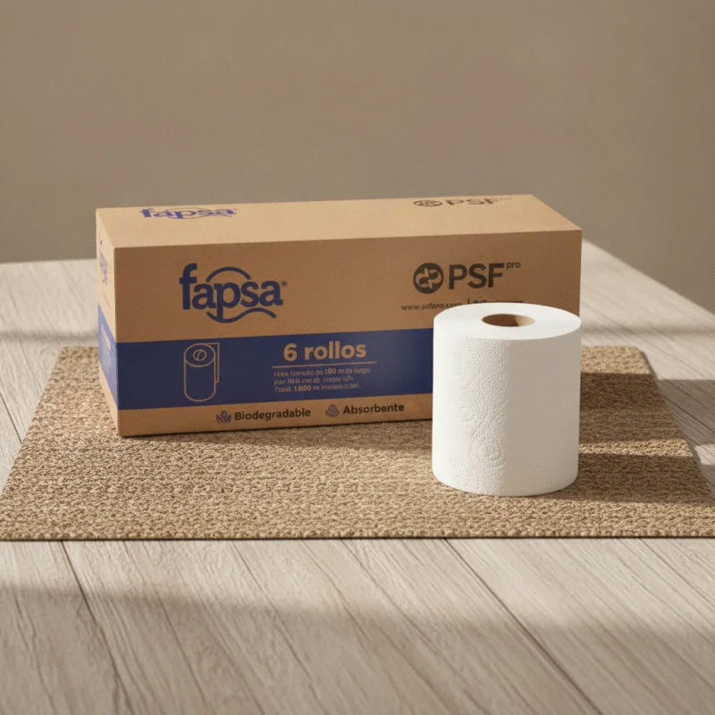 TOALLA ROLLO BLANCO PREMIUM