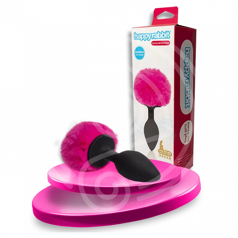 POMPOM PLUG SILICONA ROSA