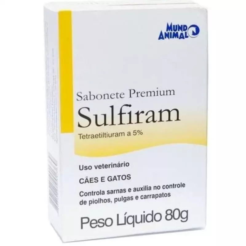 Sabonete sulfiram 80 gr