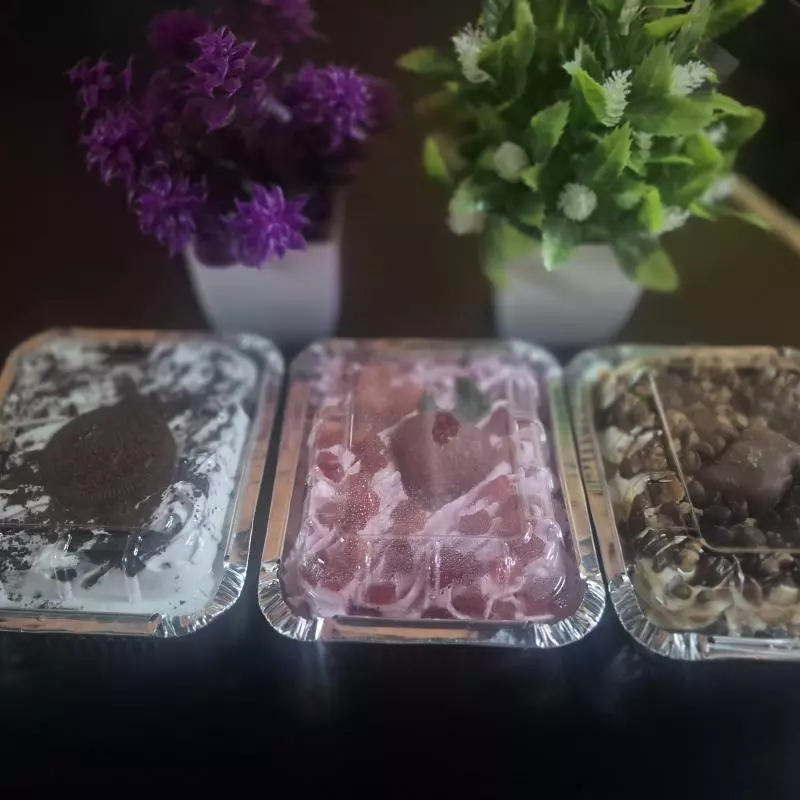 Mojaditos de tres leches