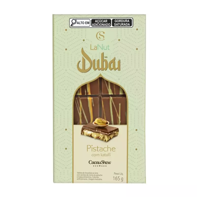 Tablete LaNut Pistache Dubai 165g