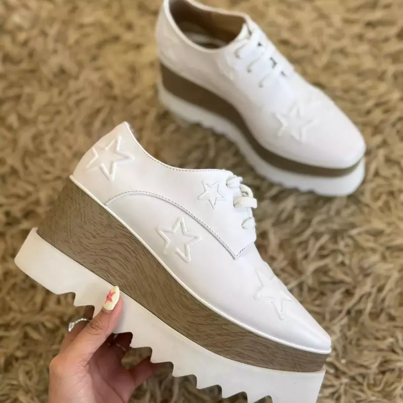 MOCASÍN STELLA MCCARTNEY WHITE STARS