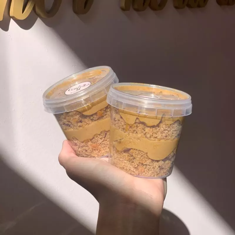 PAÇOCA E DOCE DE LEITE LOW CARB