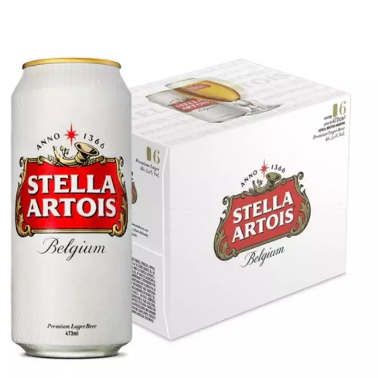 Stella Artois 473ML cx 12und