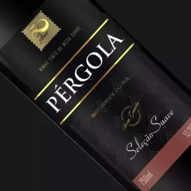 Vinho Pérgola Tinto Suave 750ml