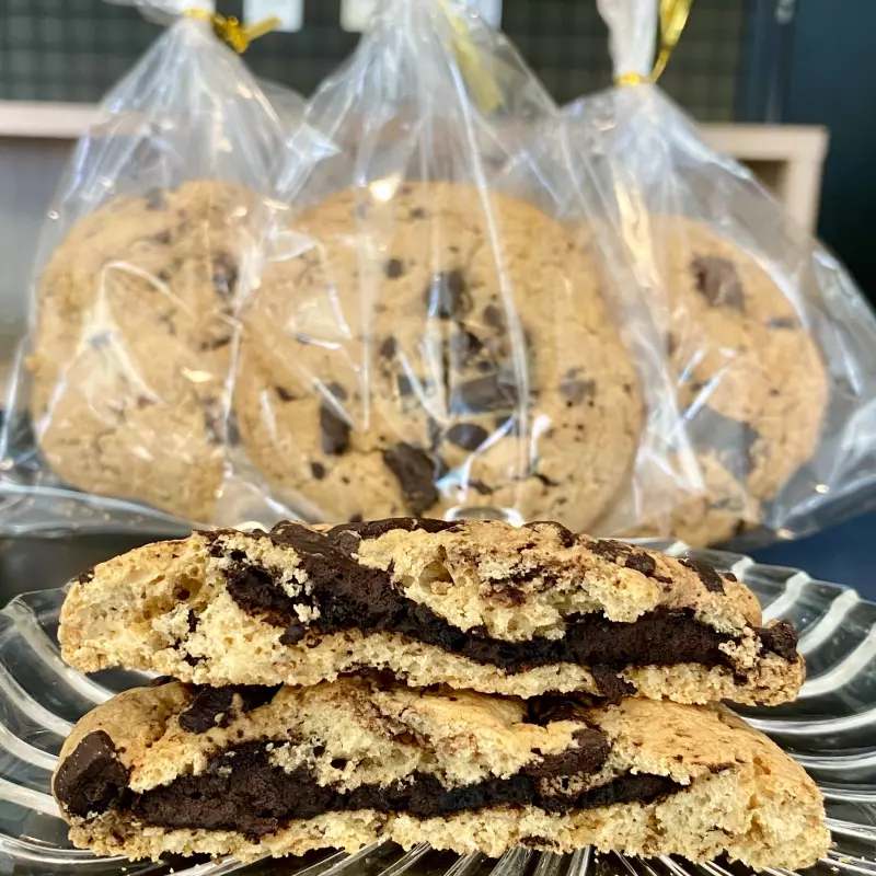 Cookie Gotas Recheado