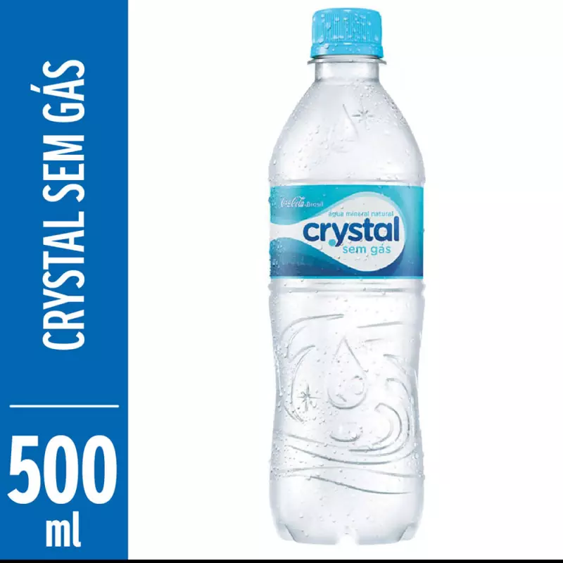 AGUA CRISTAL S/G 500ML