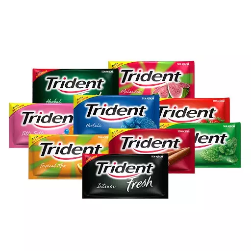 CHICLETE TRIDENT