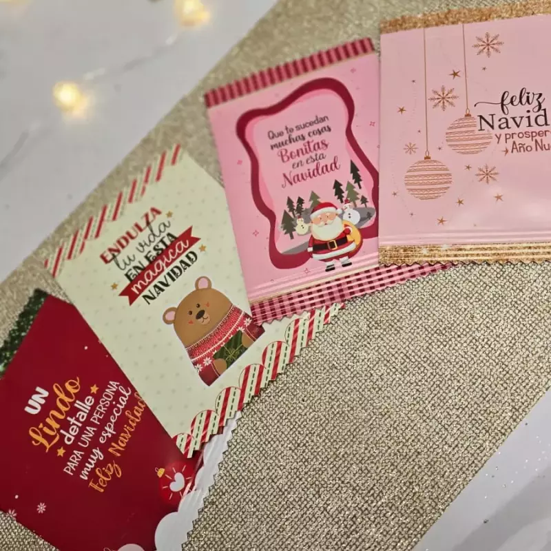 Bolsa Papeleria Mediana Navidad