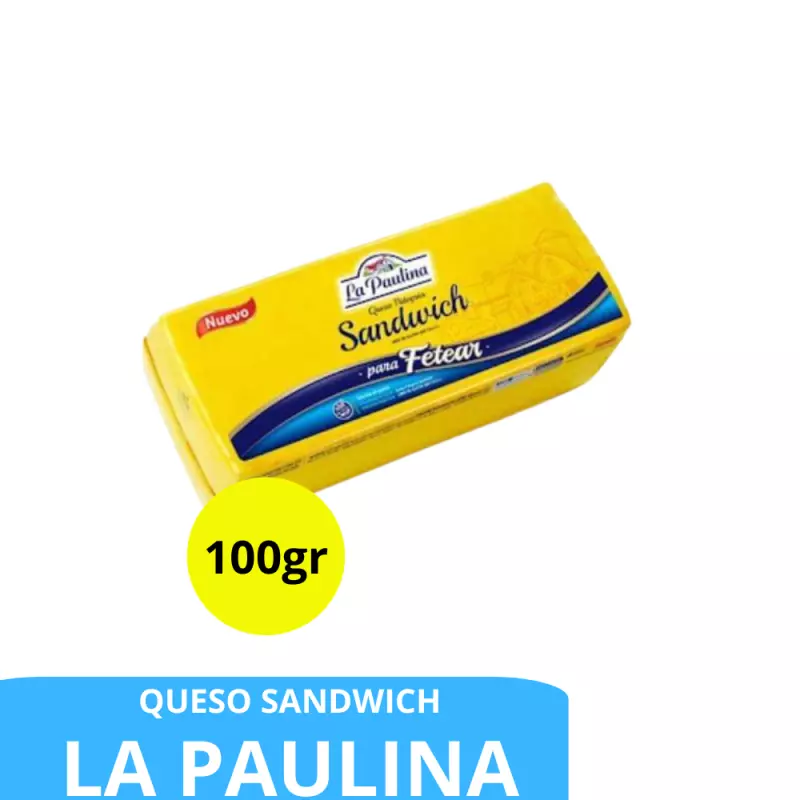 Queso Sandwich 100gr LA PAULINA