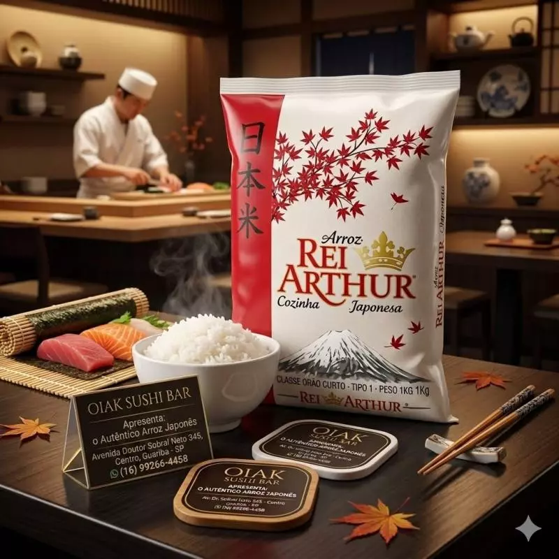 Arroz Rei Arthur Japones 1 KG