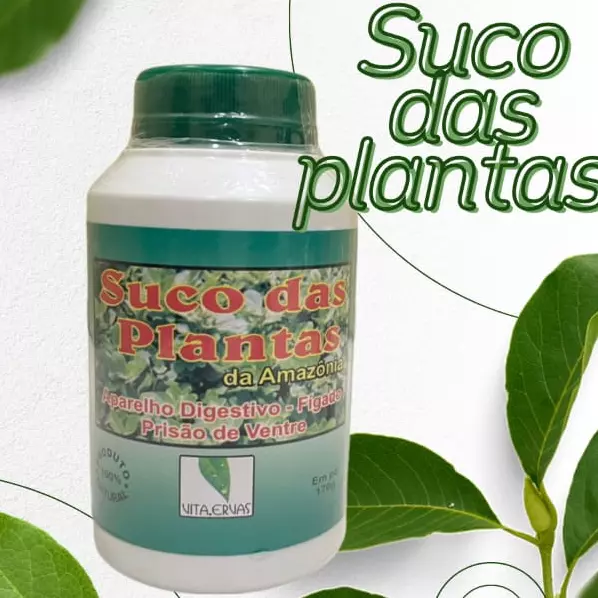 SUCO DAS PLANTAS EM PÓ 170g