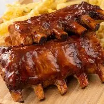 Costilla de cerdo en BBQ