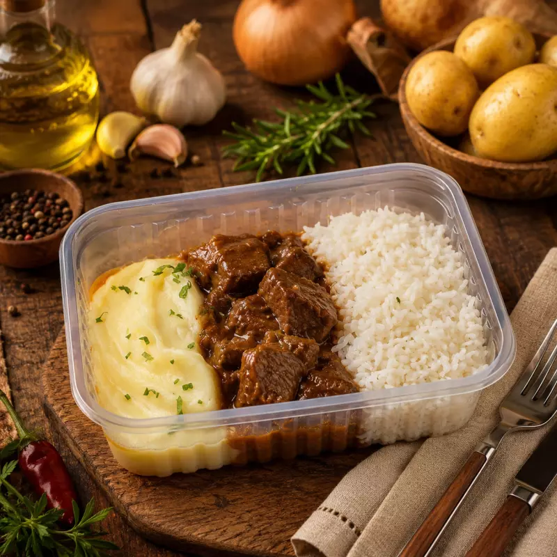 Carne de Panela, Purê de Batata