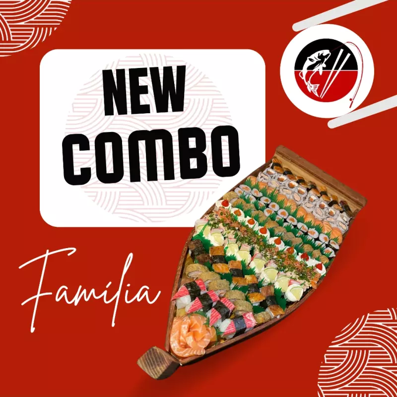 COMBO FAMÍLIA 120 PEÇAS