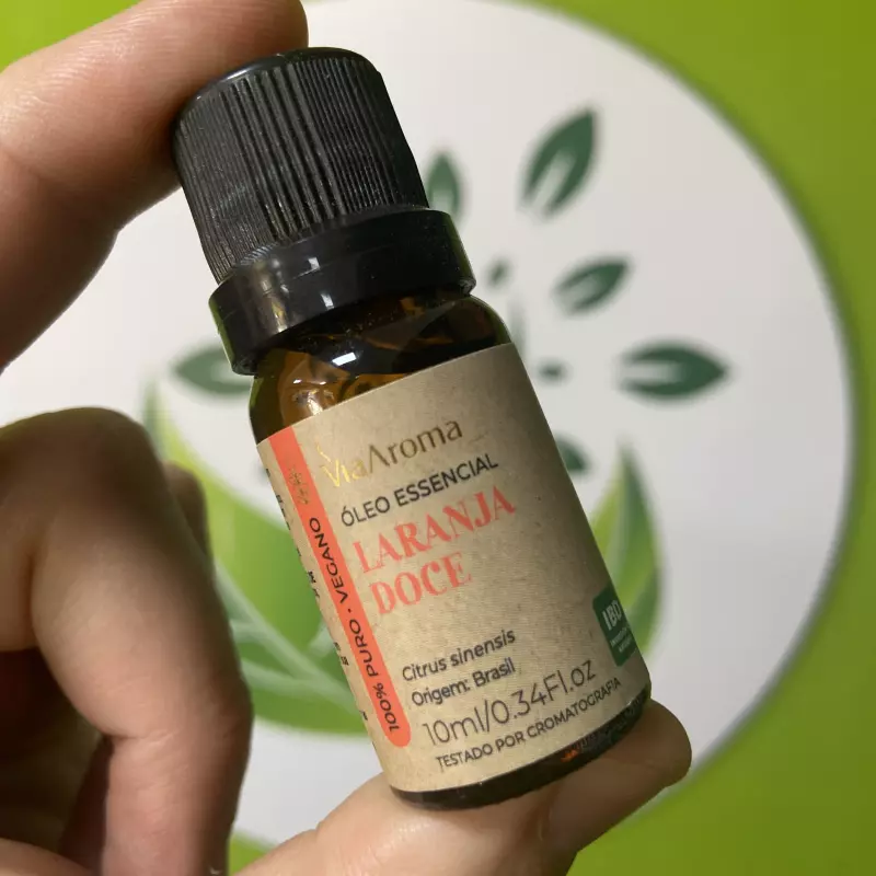 Óleo essencial laranja doce