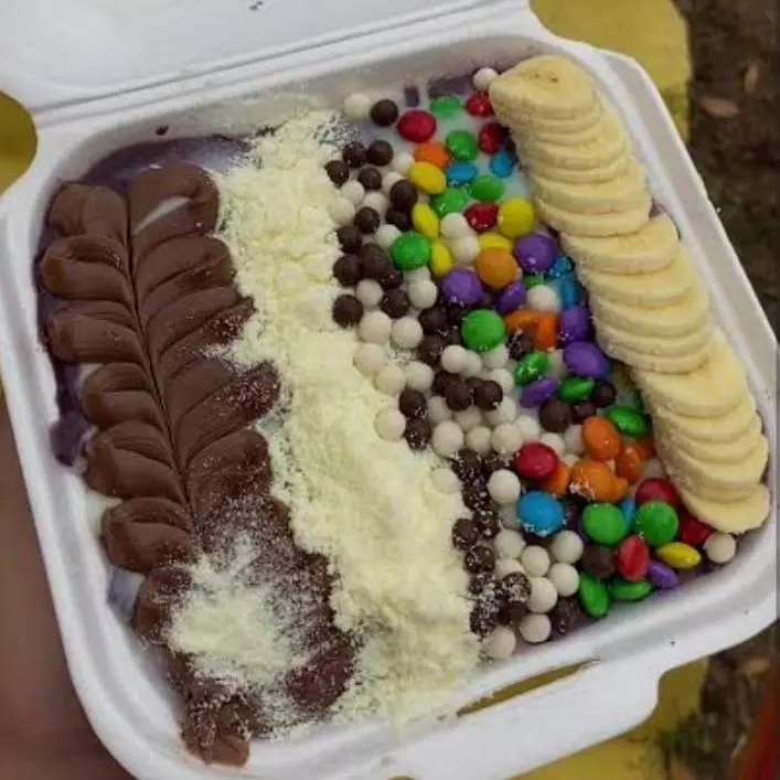 ISOPOR/CREME NINHO COM NUTELA