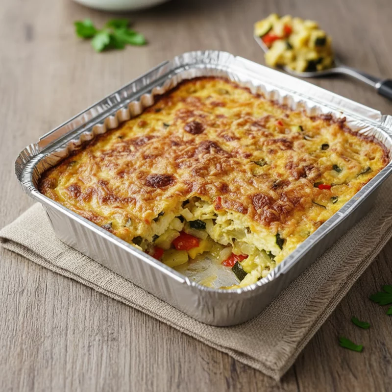 PASTEL DE ZUCCHINI O CALABACIN
