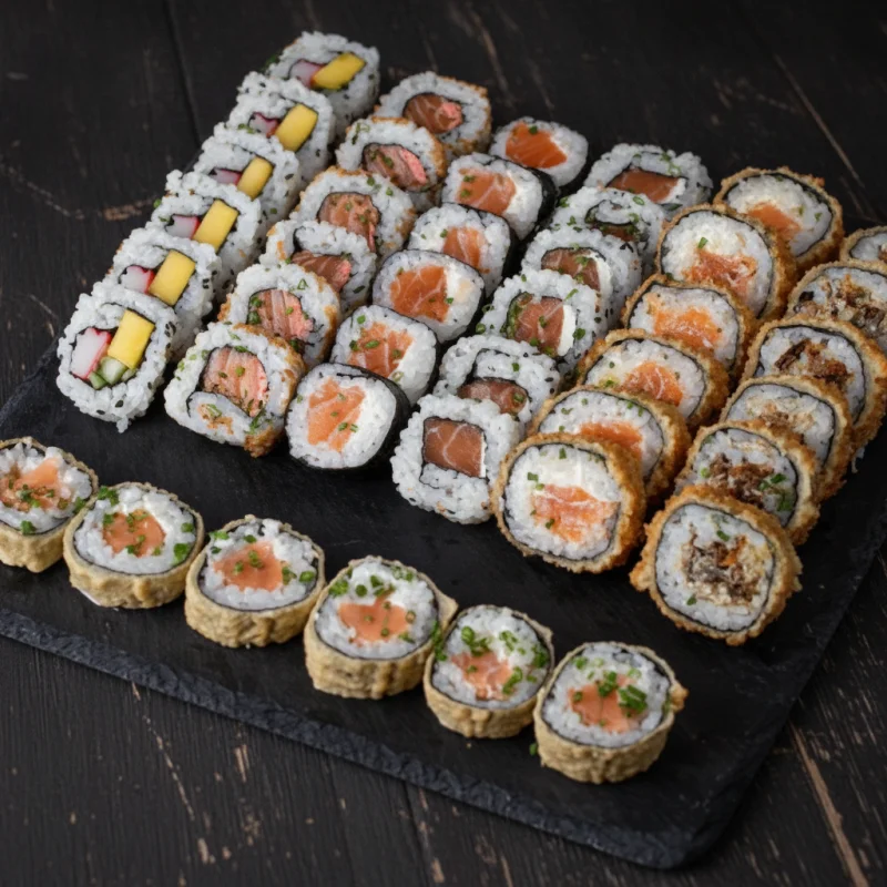 Combo 42 Rolls Salmão