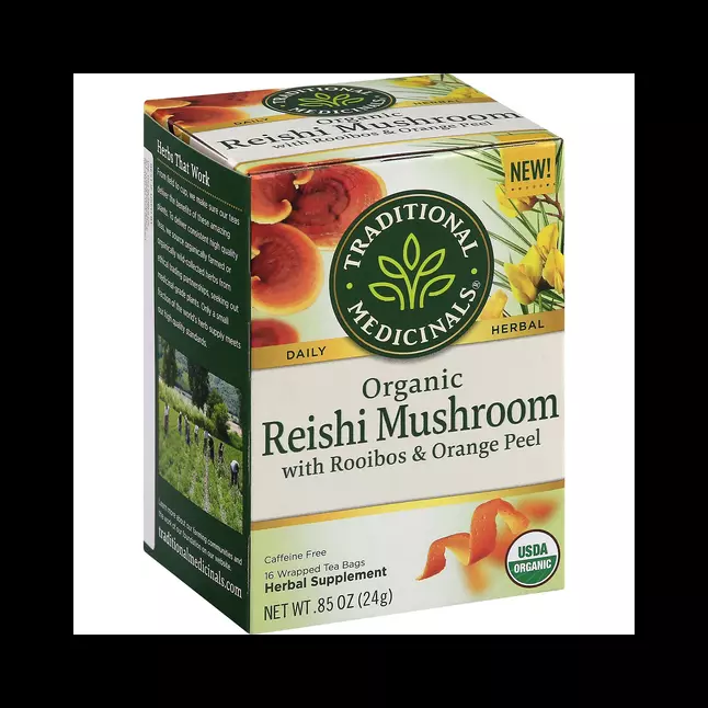 SKU 13081 ORGANIC REISHI MUSHROOM