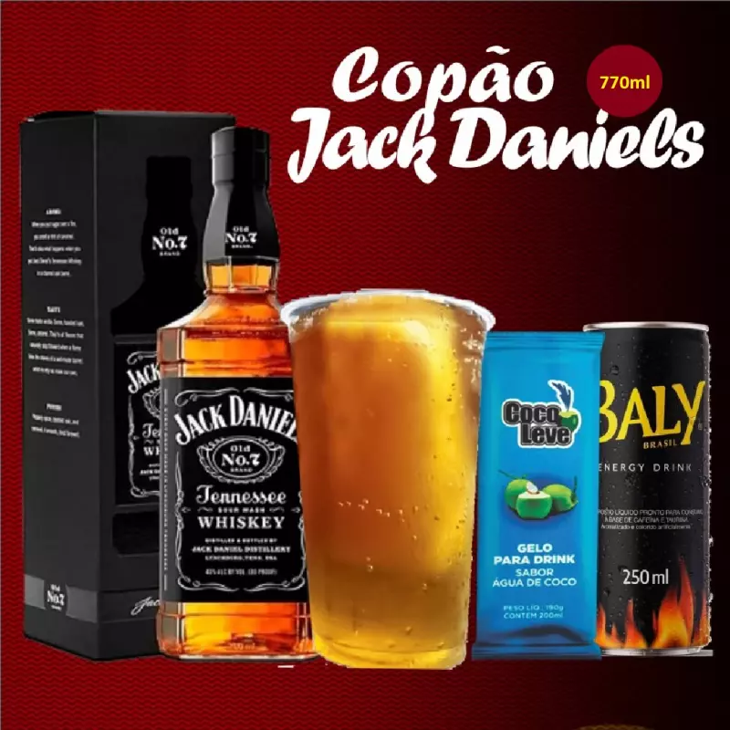 Copão Jack Daniels 770ml