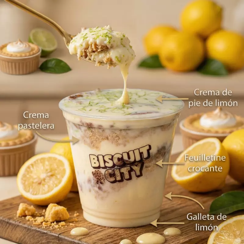 CUCHAREABLE DE🍋 PIE DE LIMON 9oz