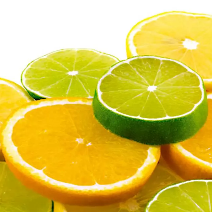 Bandeja com Laranja e Limão